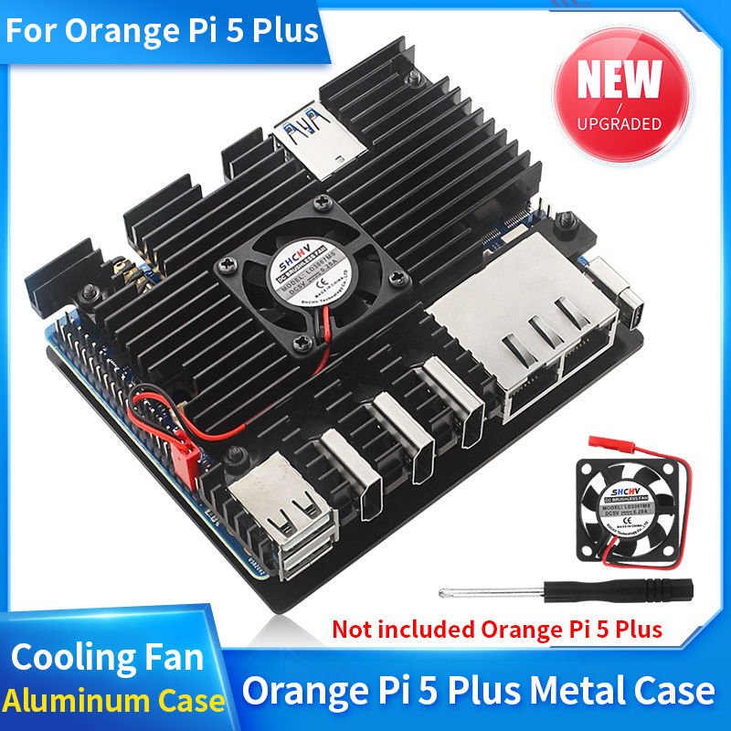 Oranye Pi 5 Plus casing logam  - Orange Pi 5 Plus 32Gb ulasan dan harga